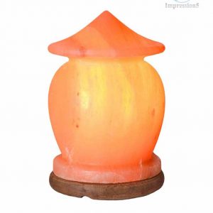 Handmade Hut shaped Himalayan Crystal Salt Lamps.