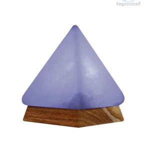 Himalayan Salt Crystal Pyramid Shape Lamp